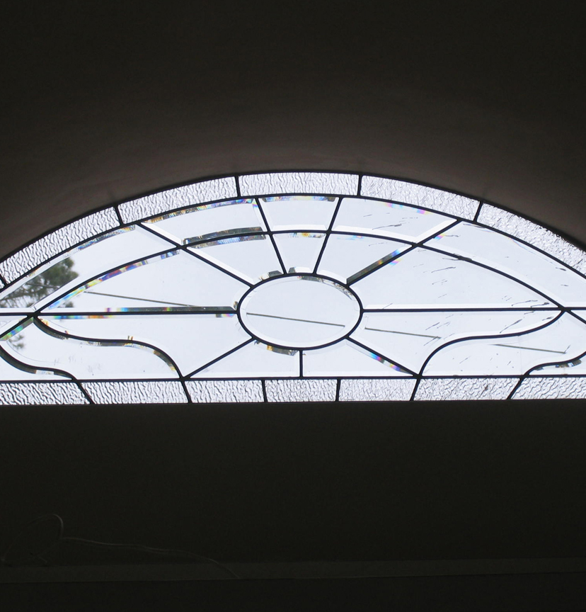 linden Eyebrow Glass — beveled