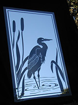 Heron mirror1 — etched