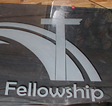 hill country fellowship etching — etched
