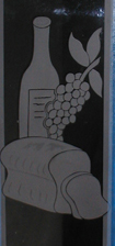 hill pantry door etch — etched