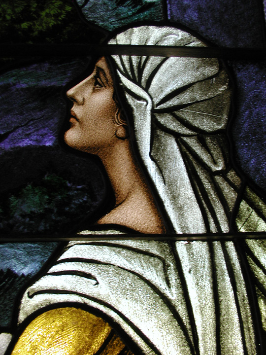 front window in closeup after — restoration
