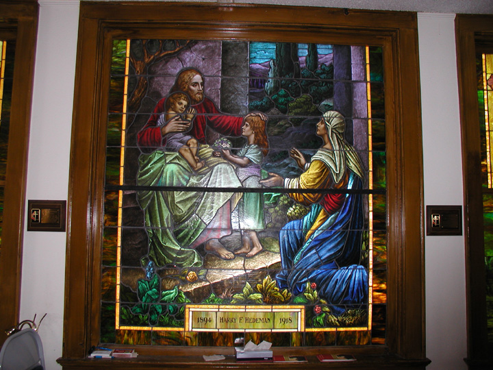 front window inside after — restoration