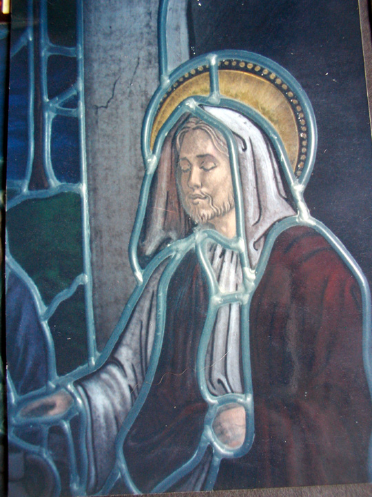 Religious stained glass — Cana