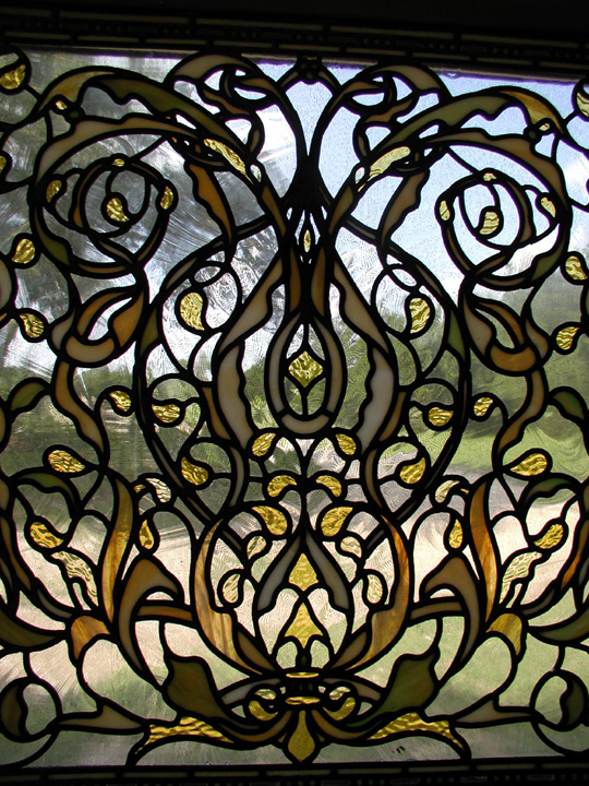 spokane closeup — stained glass